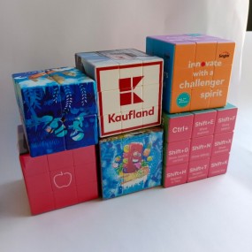 Original Rubik’s Zauberwürfel mit Ihrem Logo bedrucken ...