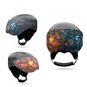Visierhelmschutz - Visierschutz für alle Helme mit Visi...