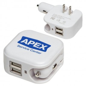 Auto Adapter - KFZ USB Adapter mit Logo individuell bed...